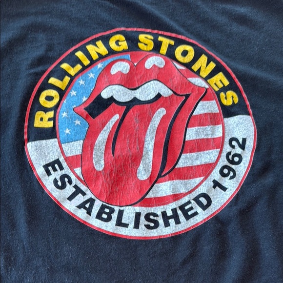 Rolling Stones Black T-Shirt XL - Picture 2 of 6